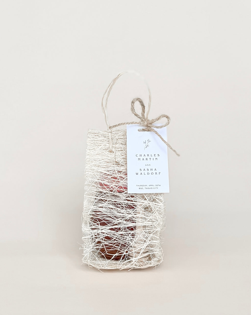 Abaca Bag Honey Gift Set