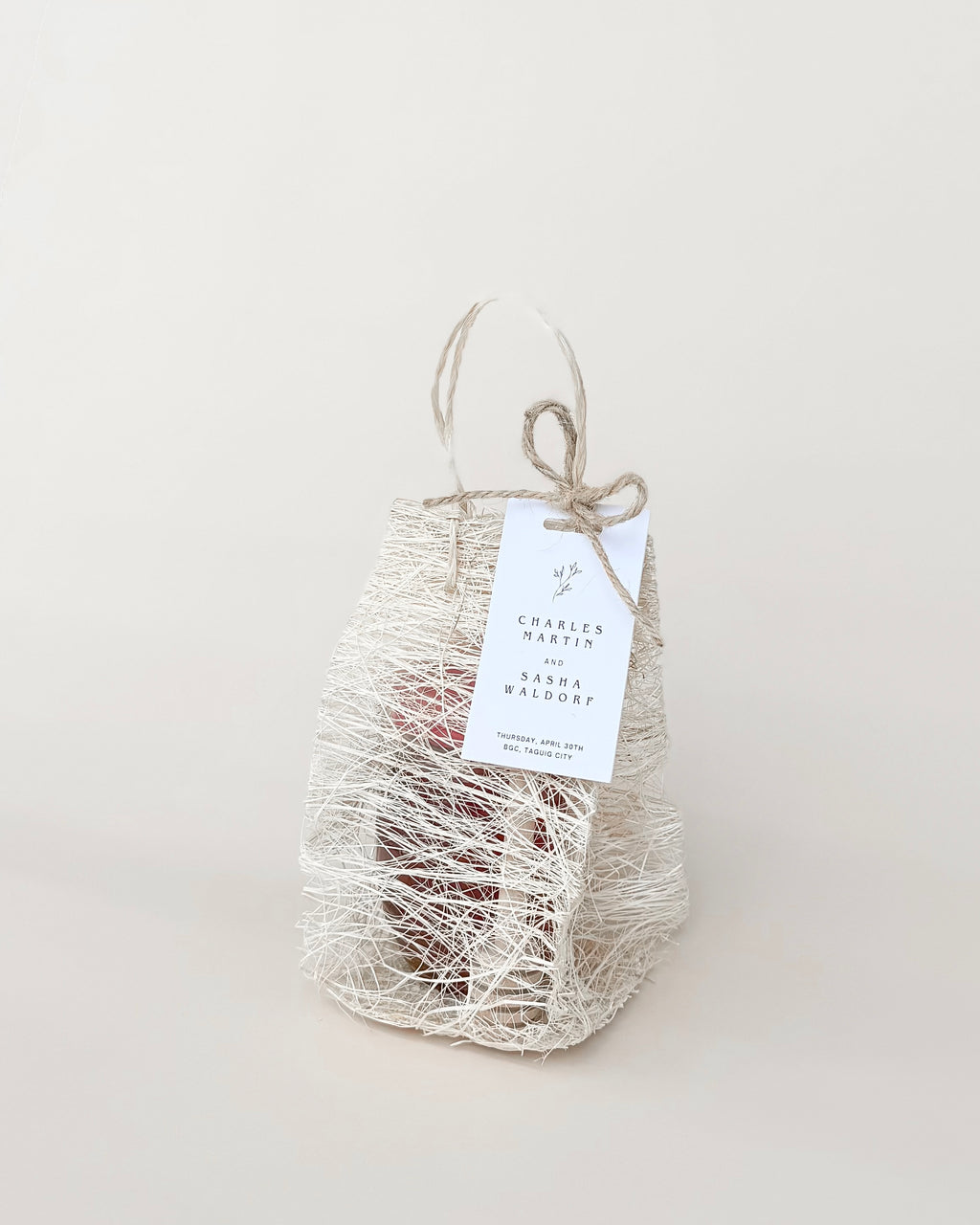 Abaca Bag Honey Gift Set