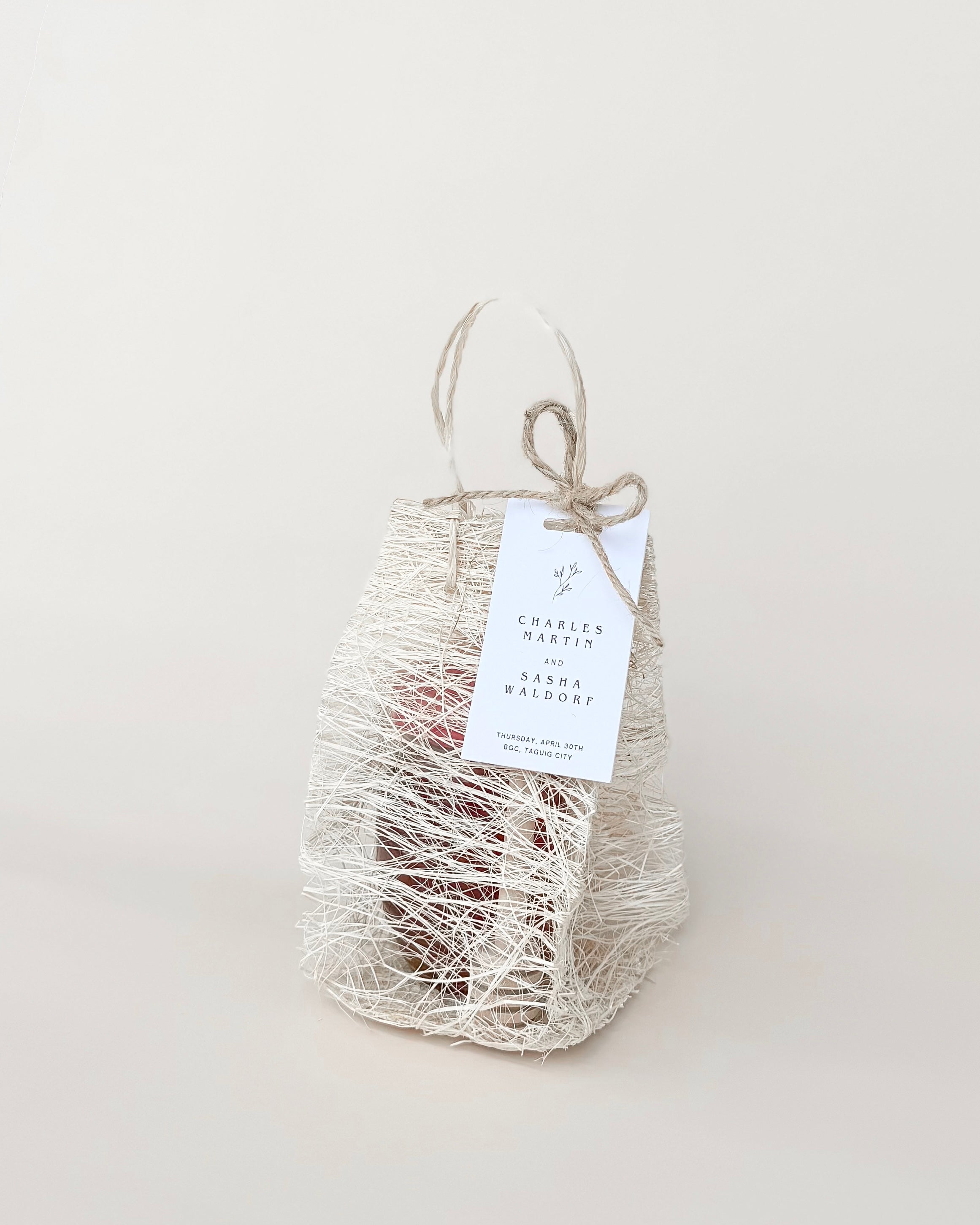 Abaca Bag Honey Gift Set